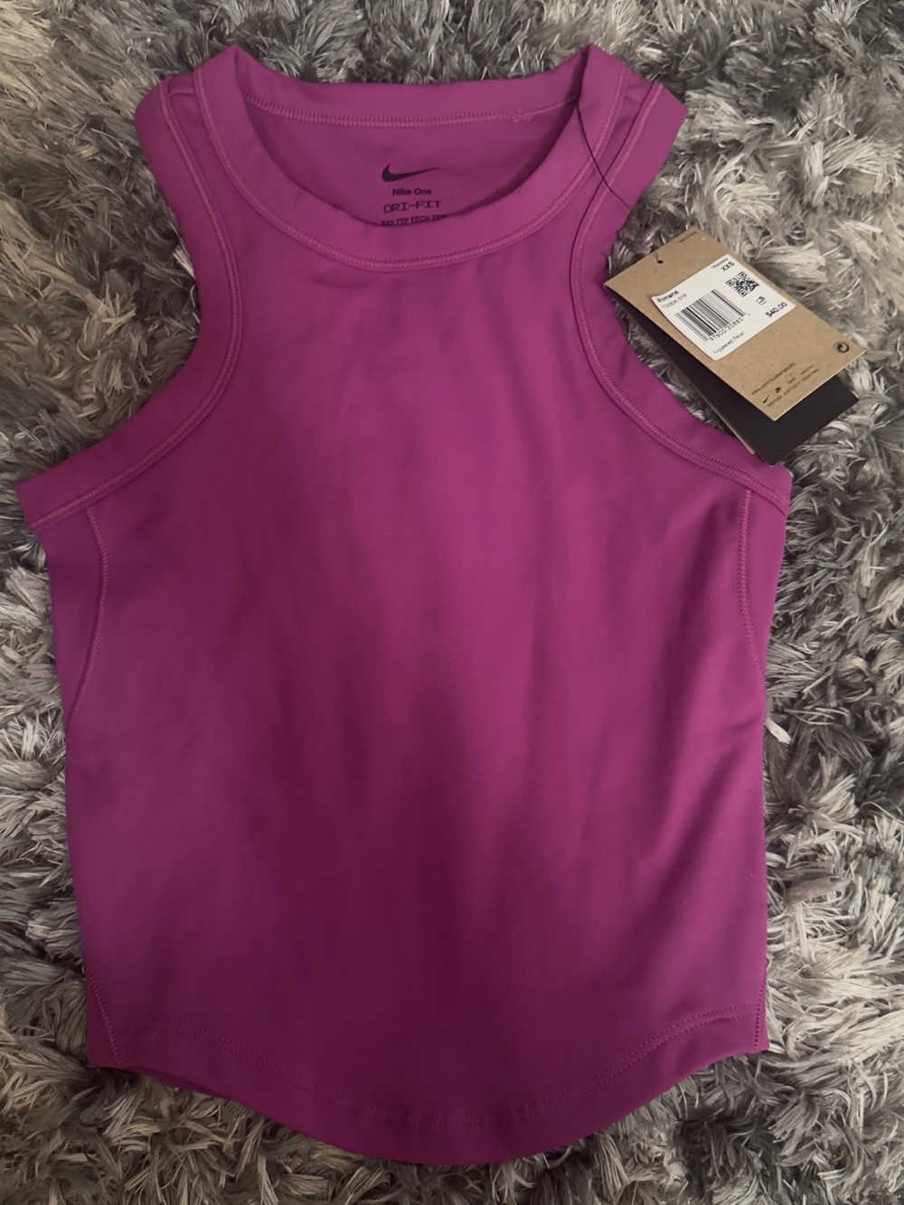 Nike Women's One Fitted Dri-FIT
Cropped Tank Top Size XXS NWT